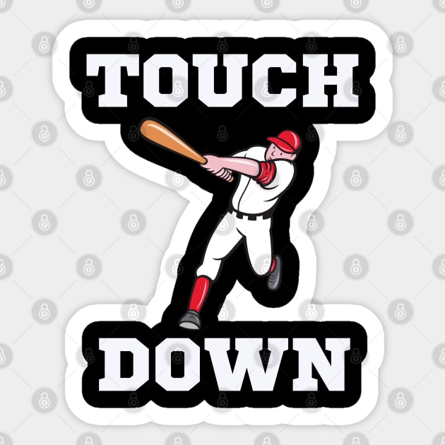 Touchdown! Sticker by Litehouse Tees